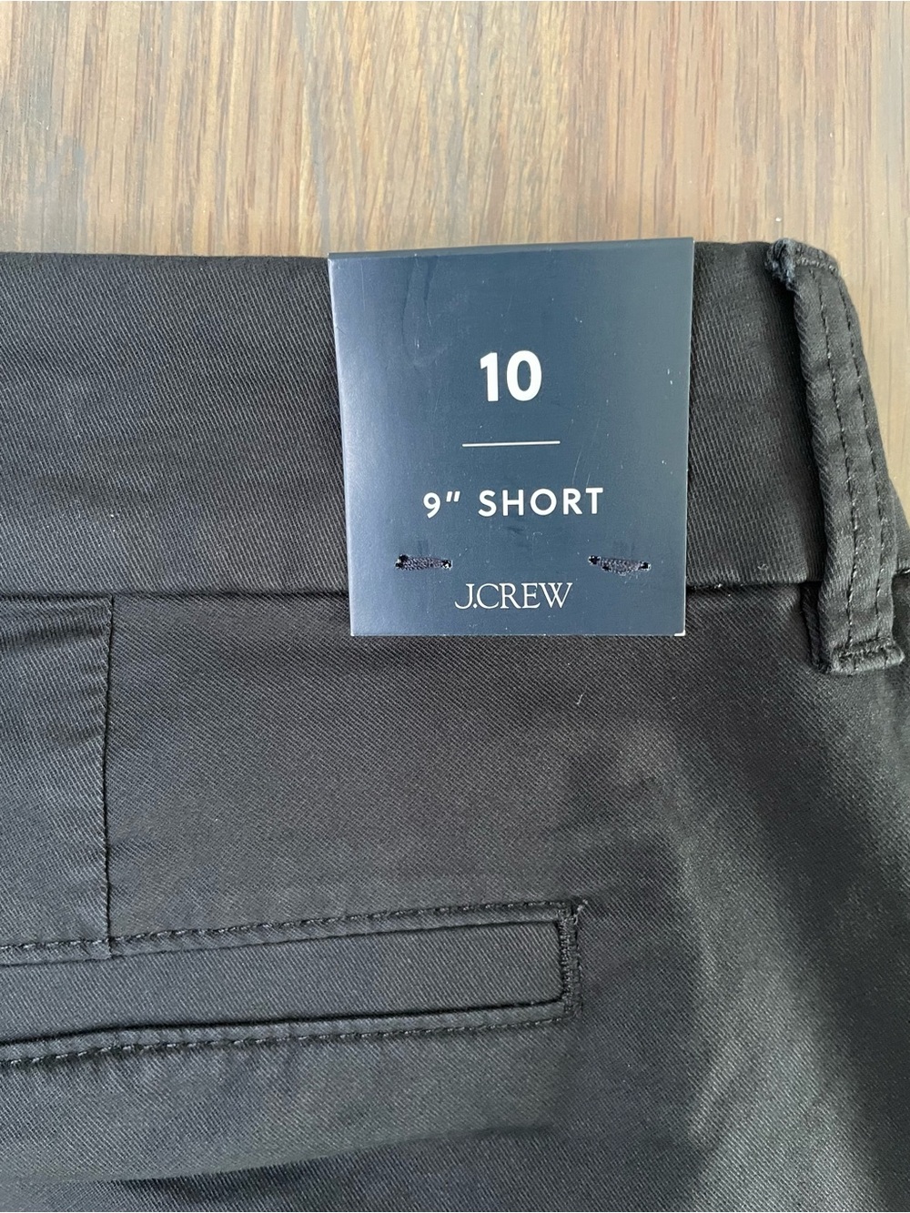 NWT J. Crew Factory Black Bermuda Shorts - Picture 6 of 8